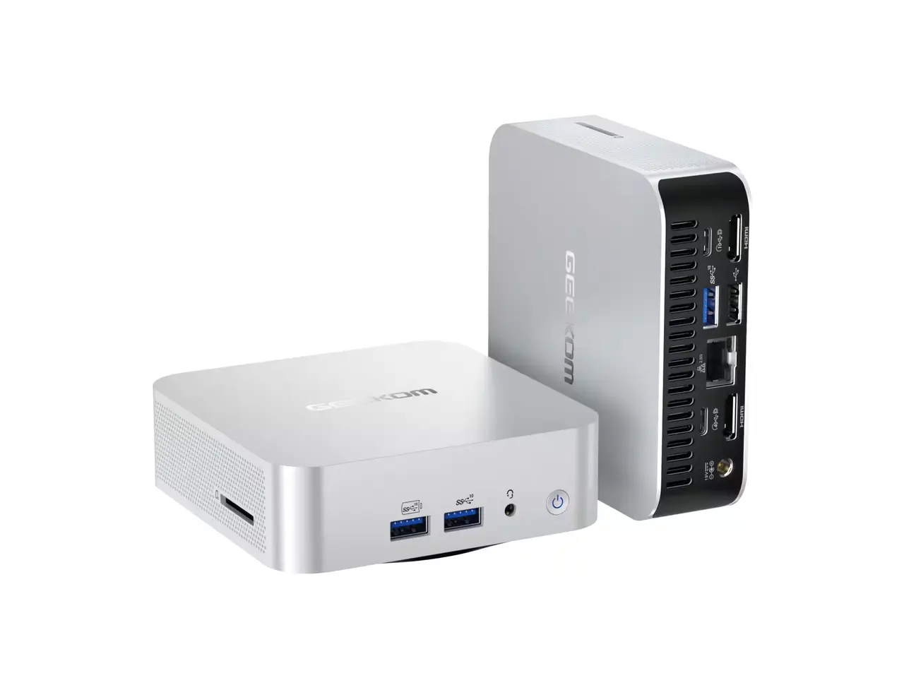 Geekom A7 Max Mini PC - AMD Ryzen AI 7 450 - 32GB - 1TB SSD - AMD Radeon 860M Graphics - Windows 11 Pro - GMA7MAXAI7450-321-US