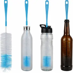 17 Inch Long Bottle Cleaning Brush for Deep Cleaning Narrow Neck Bottles – Beer, Wine, Thermos, Brewing & Feeder Cleaner