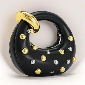 JW Pei Abacus Top Handle Bag - Black