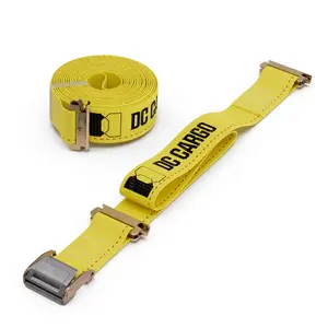 2 inch Cam Buckle Strap with E-Track Fittings, Double Fitted End