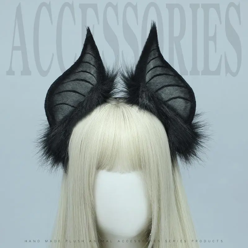 Christmas halloween  Bat Design Ear Headband, 1 Count Bat Ear Headband for Women & Girls, Fashion Hair Accessories for Party, Cosplay, Stage Performance, Bar, Festival, Party Accessory