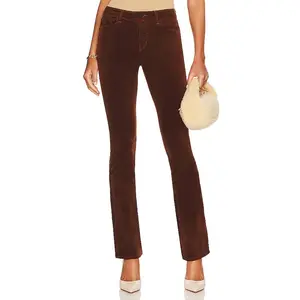 L'AGENCE Stevie High Rise Straight in Dark Port