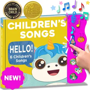 Boost Baby’s First Words & Vocab! | Interactive Sound Book for Babies & Toddlers | Children's Songs | Talk, Sing & Learn!