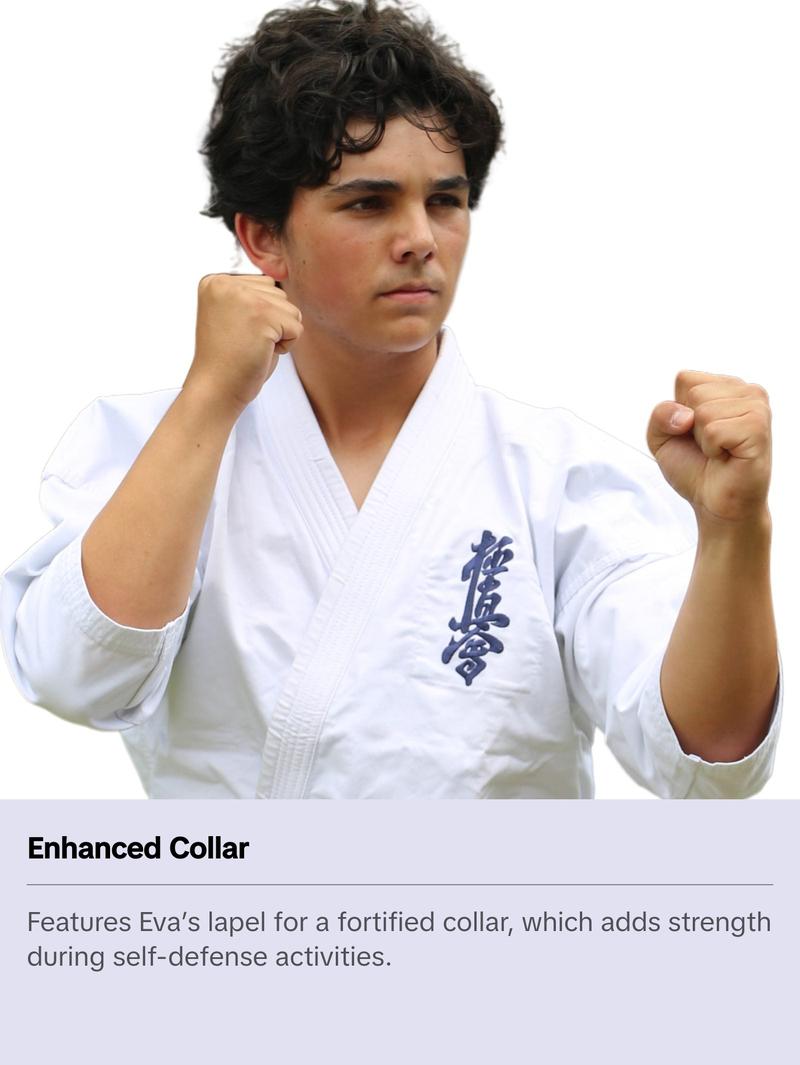 12-OZ BLEACHED KYOKUSHIN UNIFORM STRETCH COTTON