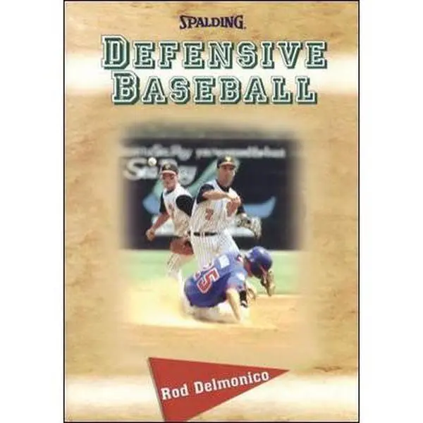 Used Baseball Book - Defensive Baseball by Rod Delmonico (Paperback, English), Books