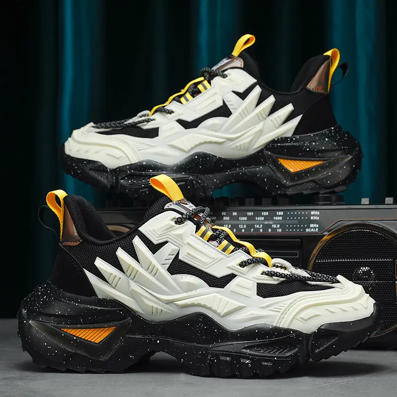 Black and white [lace-up style]