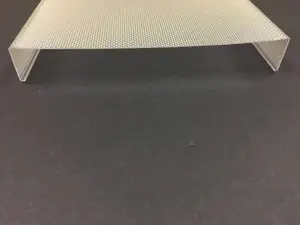 F-4077 : 4 Lite Wrap Around Replacement Light Cover 47-15/16" (L) x 14.0" (between the hooks = 13 1/2″) x 2.0"