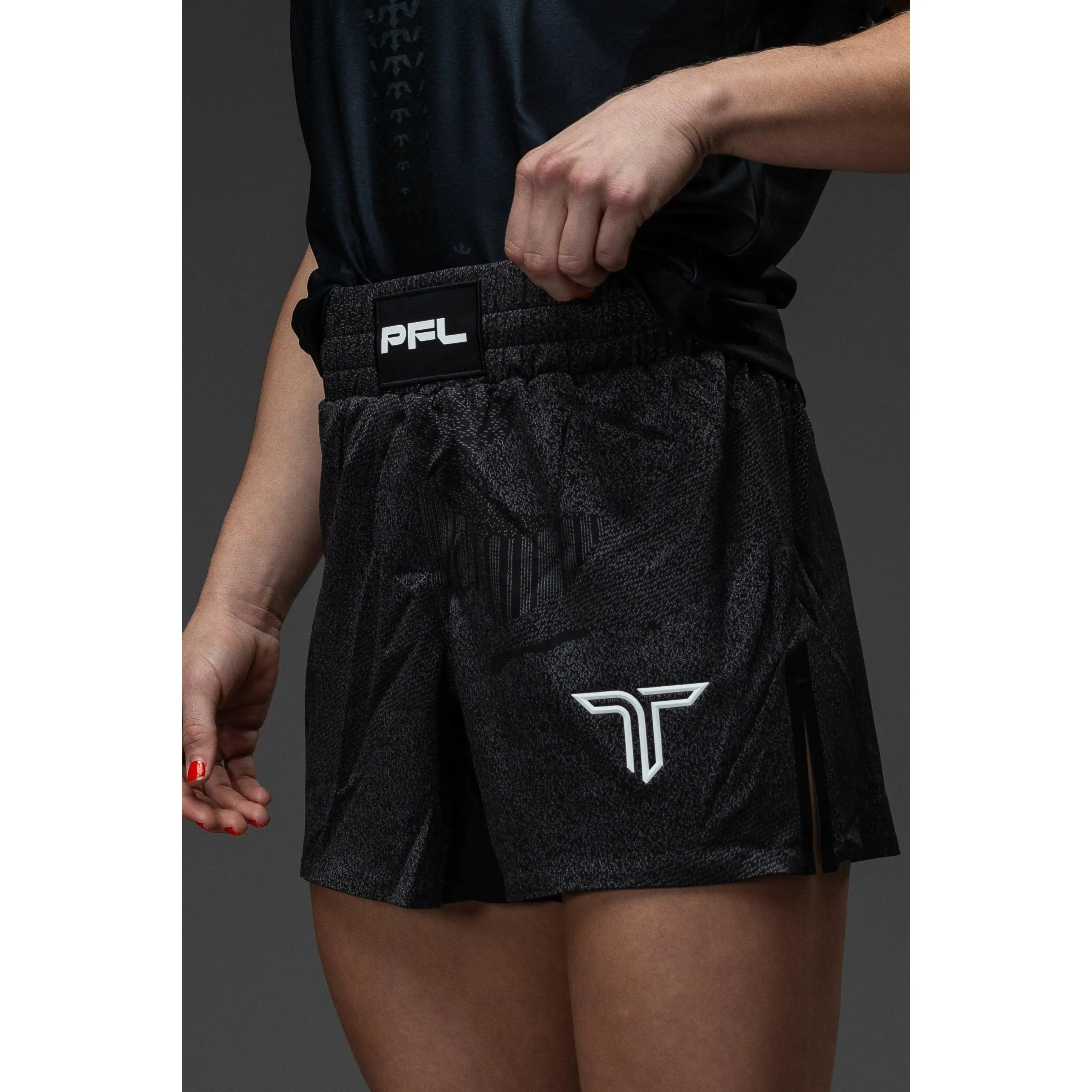 PFL Night Vision 5" Pro Fight Short - Black