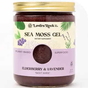 Elderberry & Lavender Sea Moss Gel - 100% Sugar-Free