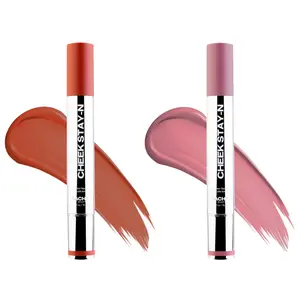 Cheek STAY-N Duo - All-day Liquid Blush - Long-lasting, buildable, ultra-blendable blush