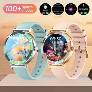 Women's Smartwatch with Tft Screen, Heart Rate & Sleep Monitor, Ip67 Waterproof Fitness Tracker, Compatible with iPhone, Samsung, Android