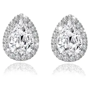 Signature LuLu Couture Fiona Diamond Simulant Earrings - Internal