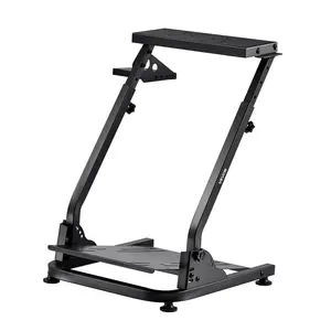 VEVOR Racing Wheel Stand, Adjustable Foldable Simulator Stand for Logitech G29 G27 G920 G923, Thrustmaster T300RS T300GT T248 TS-PC TSXW Gaming Cockpit, Pedals Simulator NOT Included