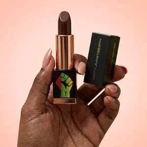 Kandi Koated Commemorative Juneteenth Lipstick - Special Edition Creamy Matte Lipstick Kandi Burruss | Creamy Texture, Rich Color, Paraben-Free, Cruelty-Free | Luxury Packaging | Beauty & Makeup