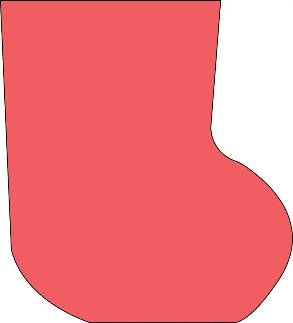 SHAPES ETC. Sticky Shape Notepad - Stocking, Tags & More Office Stationery for Computers & Office Equipment Use