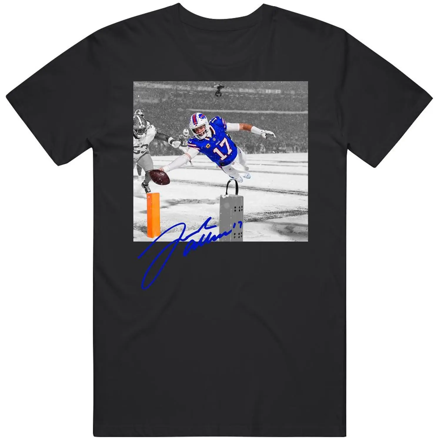 Josh Allen Passing And Receiving Touchdown Buffalo Shirt, Fashion Cotton, Full Colors, Full Sizes, For Men, For Women