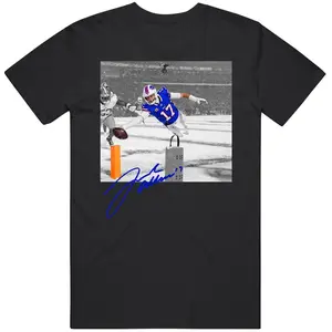 Josh Allen Passing And Receiving Touchdown Buffalo Shirt, Fashion Cotton, Full Colors, Full Sizes, For Men, For Women