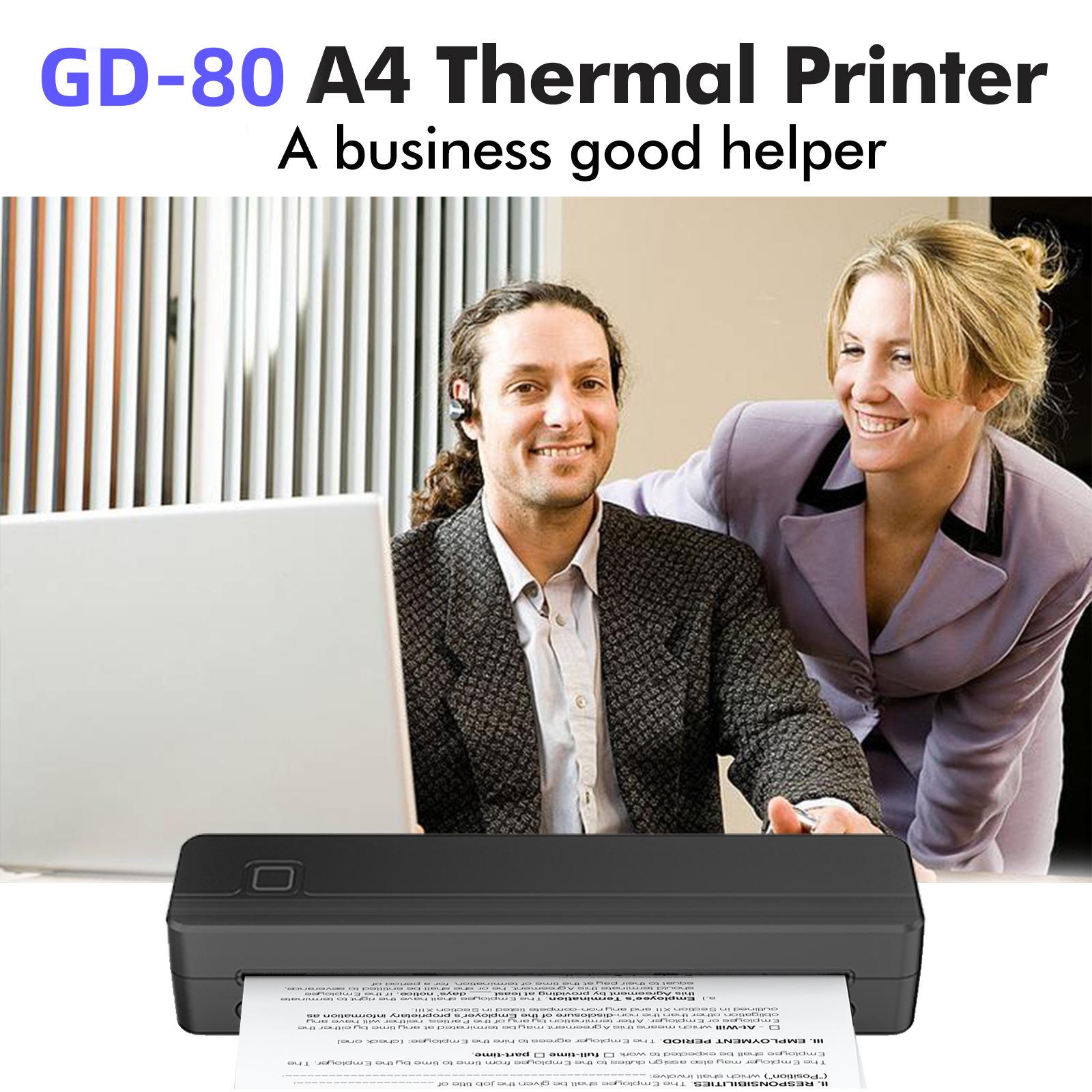 A4 Portable Printer Thermal Wireless Bluetooth Tattoo Transfer Machine Mini Document Label Printer