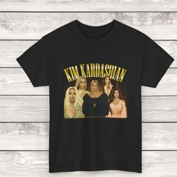 Trendy Vintage Kardashian T-Shirts Kim, Kylie, Kendall, Caitlyn, Kourtney & Khloé retro tees Tshirt Casual Shortsleeve
