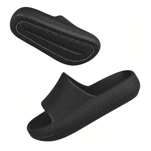 Pillow Slippers for Women and Men Non Slip Quick Drying Shower Slides Bathroom Sandals | Ultra Cushion | Thick Sole