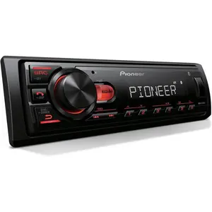 Pioneer MVH-S110BT 1-Din Digital Media Receiver Car Stereo – Bluetooth, USB Input, 50W x 4 Output, AM/FM Radio, iPhone & Android Compatible, Front & SW (Mono) RCA Output