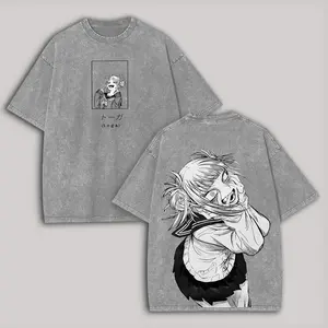 My Hero Academia Himiko Toga Printed Unisex Washed T-Shirt 20