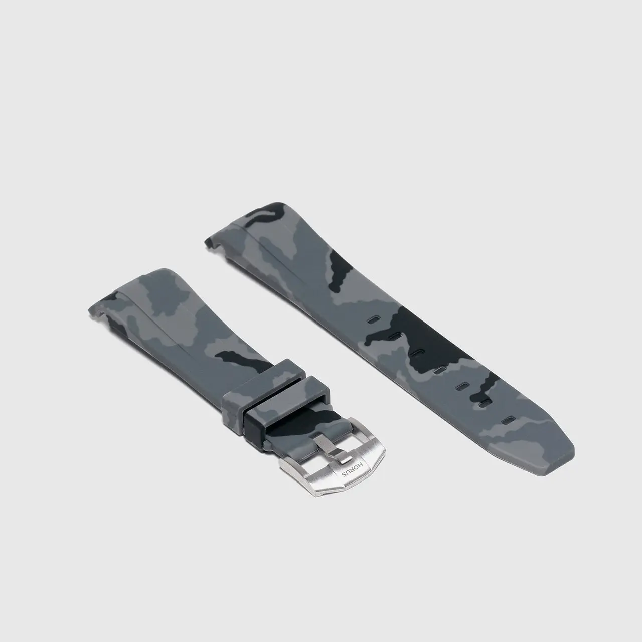 Rubber Strap for Rolex Datejust II - Graphite Camo