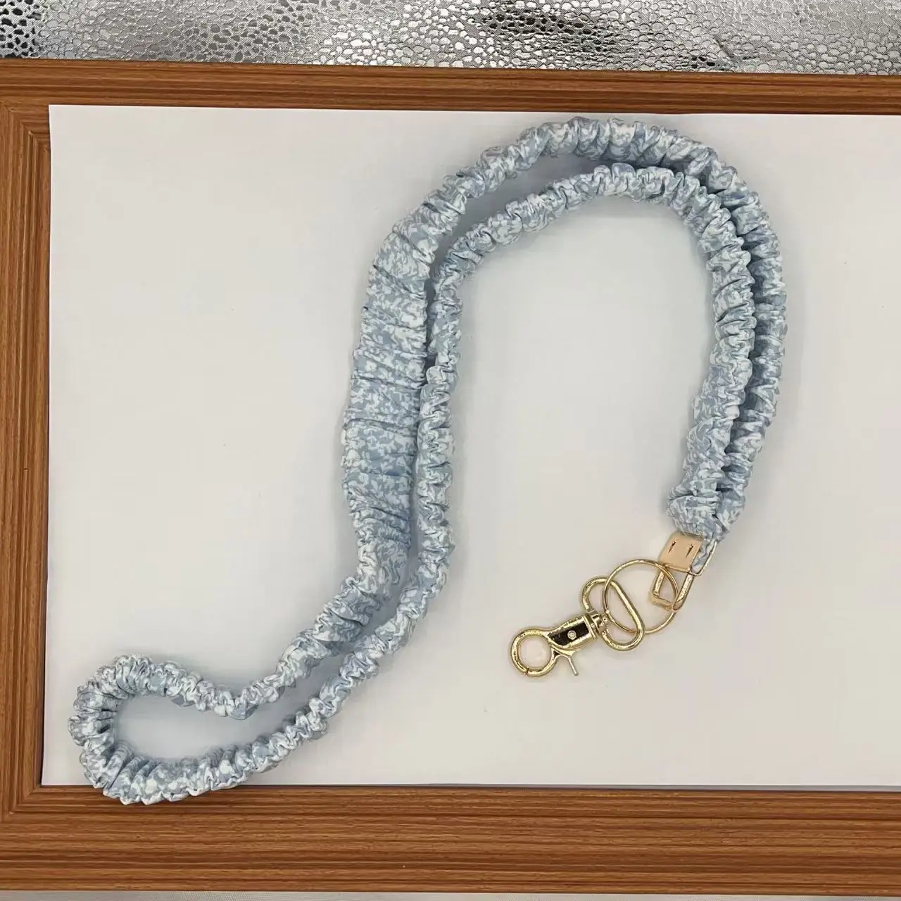 blue and white florals