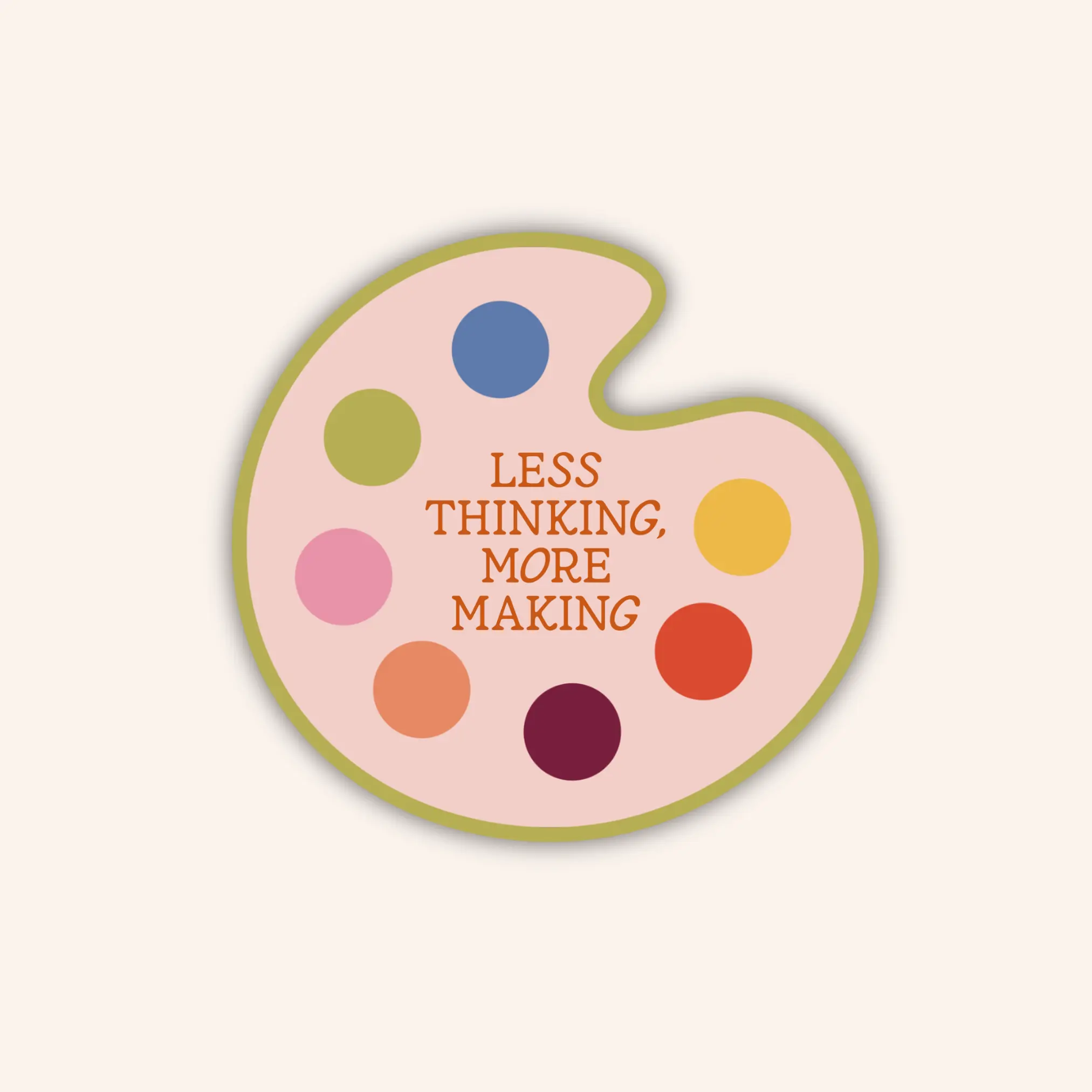 Paint Palette Sticker