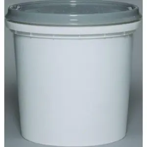 1 Quart White Ceramic Tile Mastic for Strong Adhesion, AcrylPro Formula for Easy Application, Waterproof Tile Adhesive, Fast Drying for Quick Installation, Reusable for Multiple Projects tape dispenser large door draft stopper hes  vy  duty carpet  tape