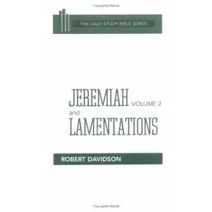 USED-Jeremiah Volume 2, and Lamentations by Davidson, Robert (Hardcover)