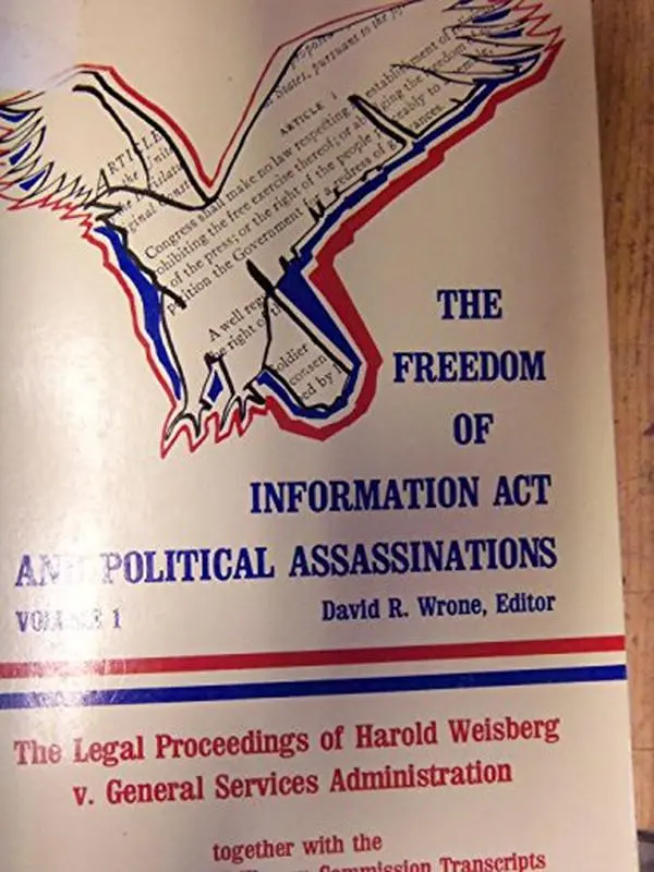 USED Book - Legal Proceedings of Harold Weisberg Versus General Services Administration Civil Action 2052-73 Together With the January 22 and 27 Warren Commissio: ... Act and Political Assassinations, V. 1) by Wheat, Frank R. (Paperback) - english
