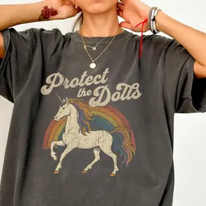 Comfort Colors  Protect The Dolls Tshirt, Trans Rights  Lgbtq Pride