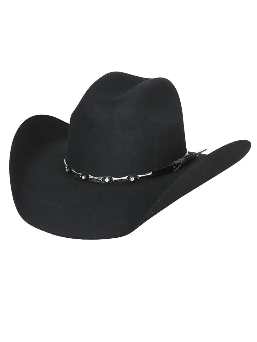 El General 50x Toro Felt Hat Texana - Black