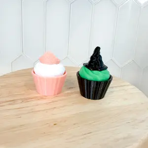 Magical Witch Cupcake Clickie Collectible