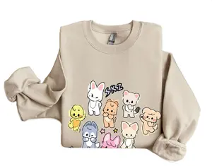 Do It 8th Anniversary SKZ Fan Hoodie Pink Kpop Fan Merch SKZ Apparel Gildan 5000 100% Cotton Classic Fit Unisex Heavy Blend Sweatshirt & Hoodie