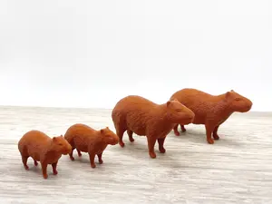 Capyfamily - Capybara Desk Decor - Capybara Gift -  Capybara figuring