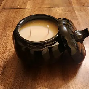 14oz Cinnamon Pumpkin Vanilla scented Pumpkin Candle