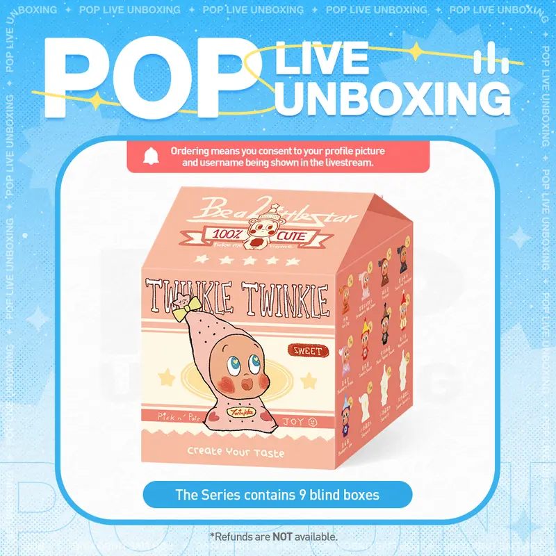 [POP NOW]Twinkle Twinkle Create Your Taste Series Figures-B POP MART
