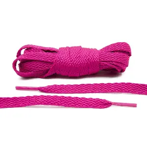 Fuchsia Flat Shoe Laces
