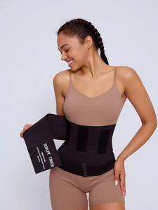 Sculpt Touch Hourglass Wrap Band - Soft Fabric for Comfort and Fit in Everyday Shapewear Smooth Womenswear Tummy Control Waisttrainer Athletic Activewear Compression Polyester Slim Straps SpringStatements