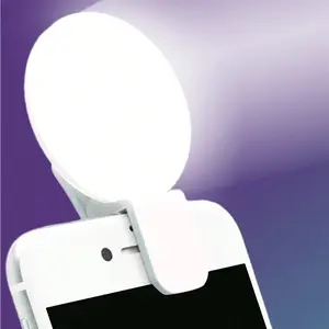 Rechargeable Mini LED Fill Light, Portable Selfie Fill Light, Clip-on Design Phone LED External Fill Light, Selfie Ring Light, Cell Phone Light, Led Smartphone Light, Selfie Accessories for Women & Girls