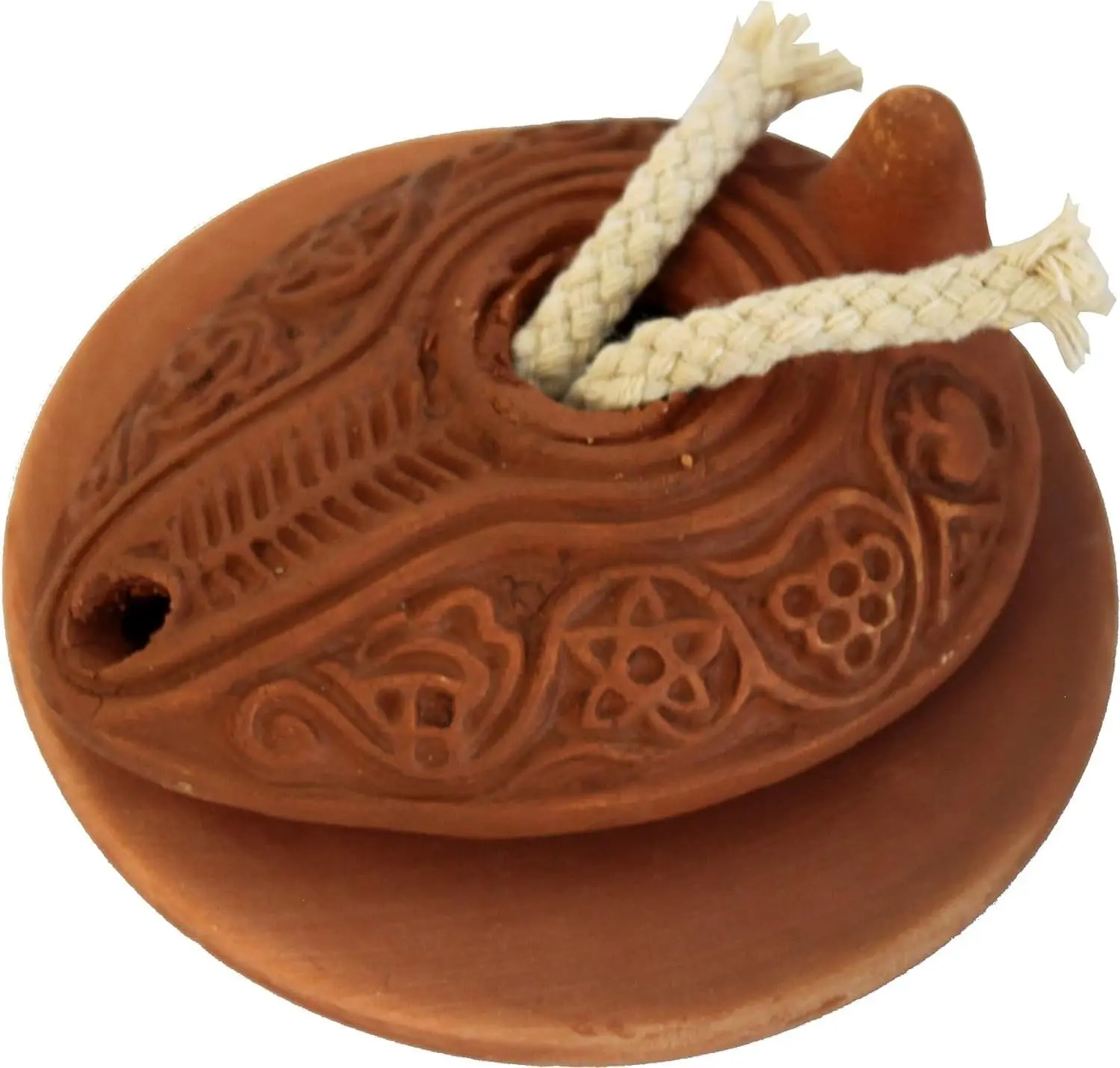 Ancient Antique Biblical Replica Ancient"Oil LAMP" Israel Judaica Hanukkah Gift