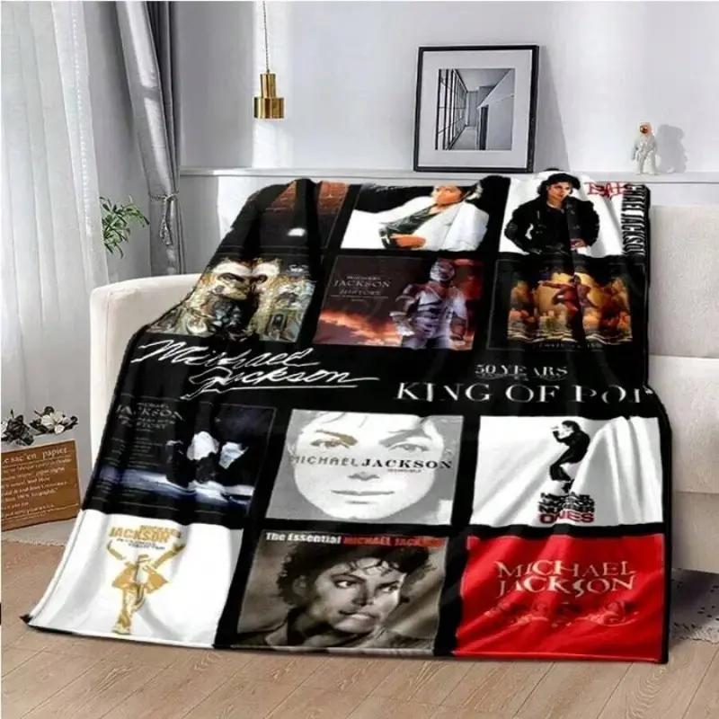 Michael Jackson Themed Super Soft High-Quality Versatile Blanket - Ideal for Travel, Bedding, Special Occasion Gift