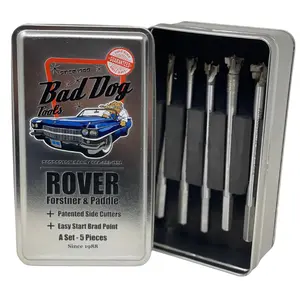 5 Piece Rover Bit Set A - Fast Cutting Forstner Bits