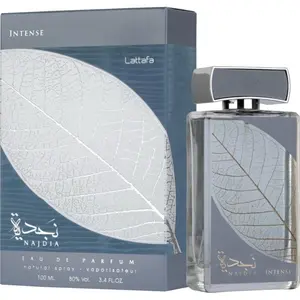 Lattafa Najdia Intense Eau de Parfum Spray for Unisex 3.4oz / 100ml by Lattafa Perfumes Bold Scent Gourmand Patchouli
