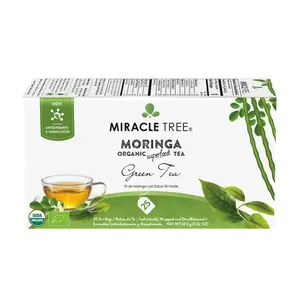 Organic Moringa Tea - Green Tea - Decaffeinated Herbal Tea