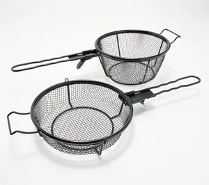Henning Lee 8" Nonstick Grill Shaker Basket