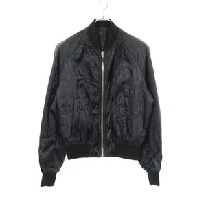 Pre-owned Dior Nylon Small Leather Goods Christian Oblique Jacket