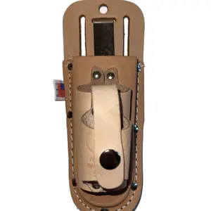 Leather Plier Holder with Unique Design and Button Closure Leather Plier Holder with Unique Design and Button Closure